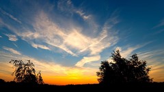 Sunset nature skyscapes