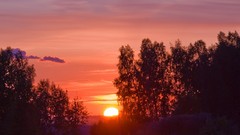 Sunset nature skyscapes