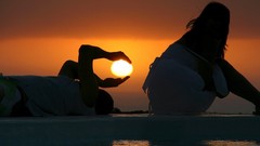 Sunset nature sun love