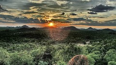 Sunset nature widescreen african