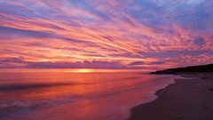 Sunset ocean Beaches