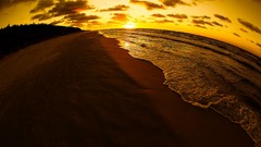 Sunset ocean Beaches