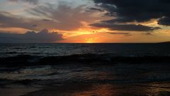 Sunset ocean skylines oceans