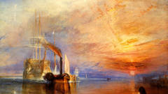 Sunset paintings England artwork