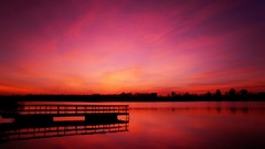 Sunset red lithuania skies Lietuva Šiauliai