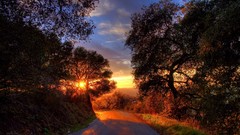 Sunset roads natural complex magazine
