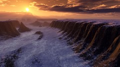 Sunset room mount valleys