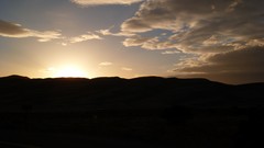 Sunset sand clouds Dune sunlight skies