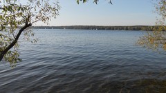 Sunset sand Sea nature Trees water lakes Beaches skies