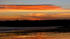 Sunset santa scenic Cruz