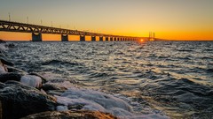 Sunset Sea Bridges
