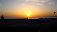 Sunset Sea Britain selsey