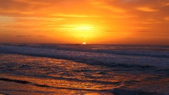 Sunset Sea HDR Photography