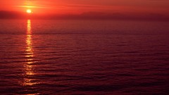 Sunset Sea nature