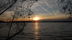 Sunset Sea nature water sun autumn