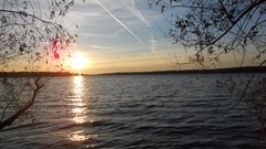 Sunset Sea nature water sun autumn