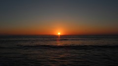 Sunset Sea water sun