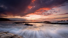 Sunset skyscapes Sea