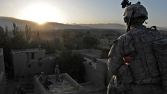 Sunset soldiers Villages