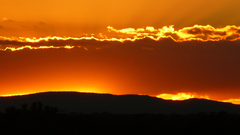 Sunset Sonnenuntergang grampian