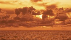 Sunset south Pacific