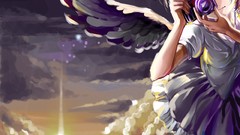 Sunset Stars clouds wings hats flying Cameras shirts skirts 