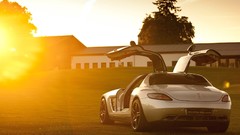 Sunset static amg mercedes benz sls