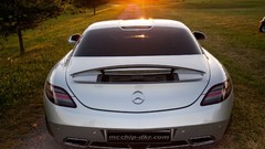 Sunset static amg mercedes benz sls