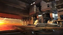 Sunset Station fantasy art raelsatu