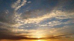 Sunset sun clouds android skyscapes