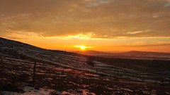 Sunset sun clouds highlands skies