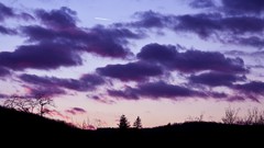 Sunset sun clouds light stage skies same