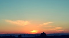 Sunset sun clouds love light skies