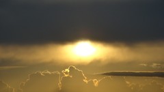 Sunset sun clouds skies