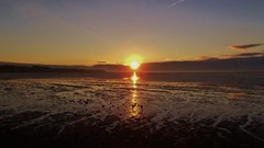 Sunset sun clouds skies Risen