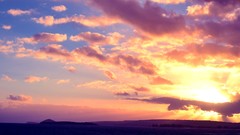 Sunset sun clouds skies skyscapes