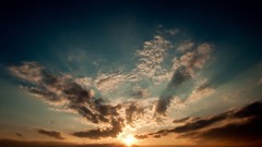 Sunset sun clouds skyscapes
