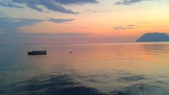 Sunset sun clouds summer weather colors shadows sunlight skies