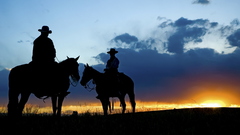 Sunset The high Cowboys Resolution