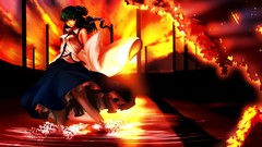 Sunset touhou miko kochiya