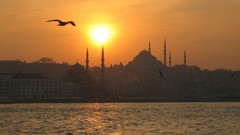 Sunset Turkey Istanbul bosphorus