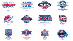 Super bowl logos high