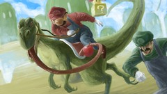 Super mario bros artwork