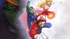 Super mario bros artwork