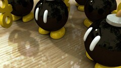 Super Mario digital art cgi video games nintendo render