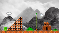 Super Mario video games digital art retro games Pixels artwork