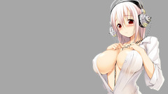 Super Sonico simple background