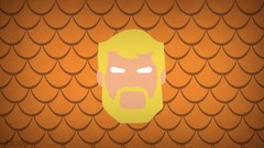 Superheroes minimalistic blo0p aquaman