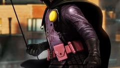 Superheroes purple hair Kick-Ass