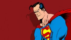 Superman comic art
